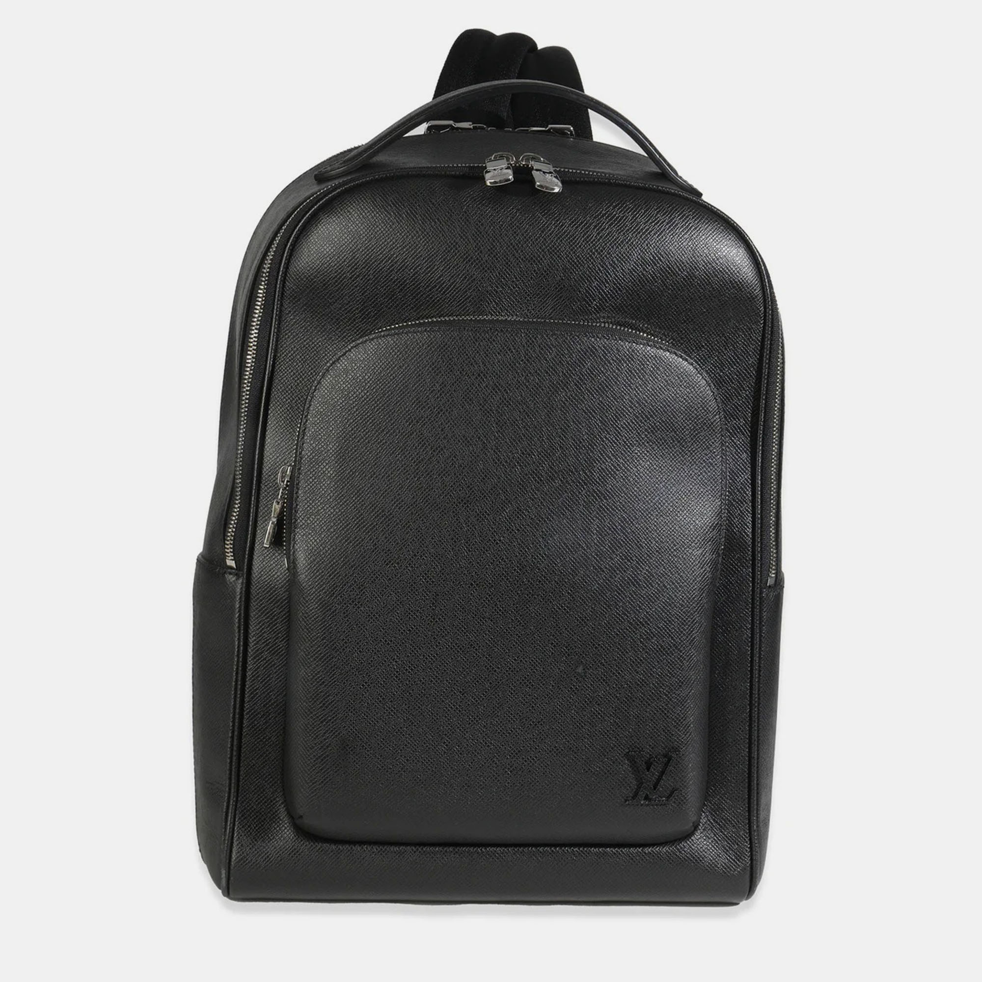 

Louis Vuitton Black Taiga Avenue Backpack