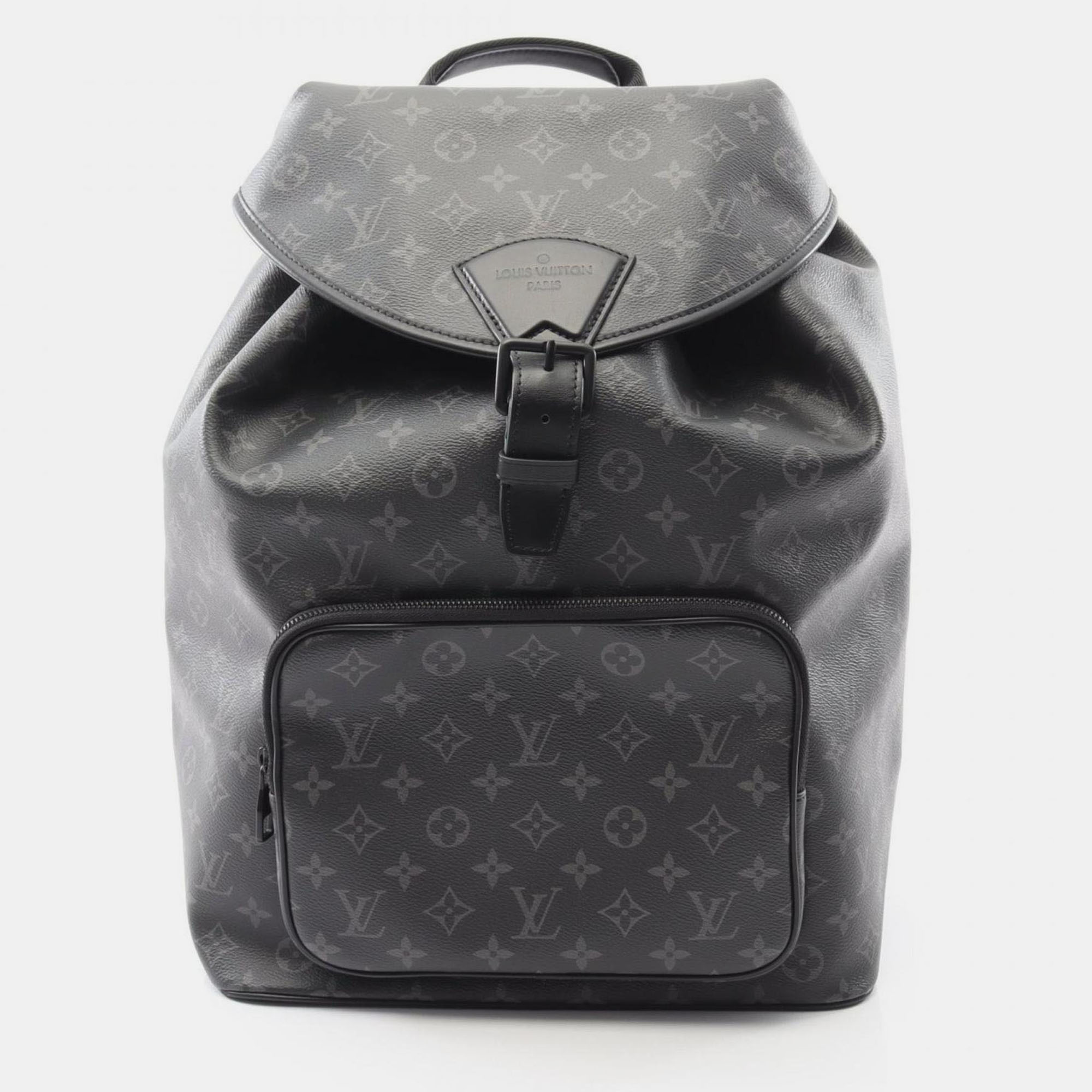 

Louis Vuitton Montsouris Rucksack Coated Canvas And Leather Monogram Eclipse Black