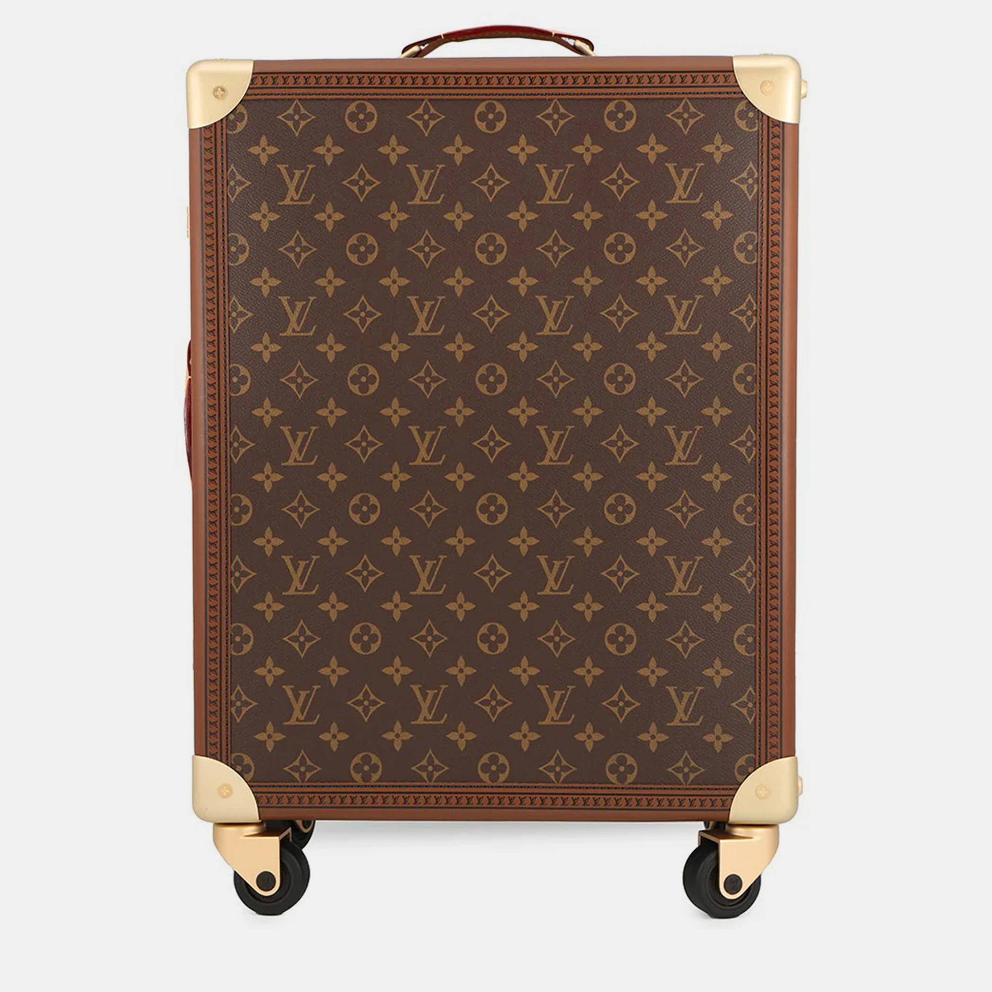 

Louis Vuitton Suitcase Rolling Trunk Brown Monogram