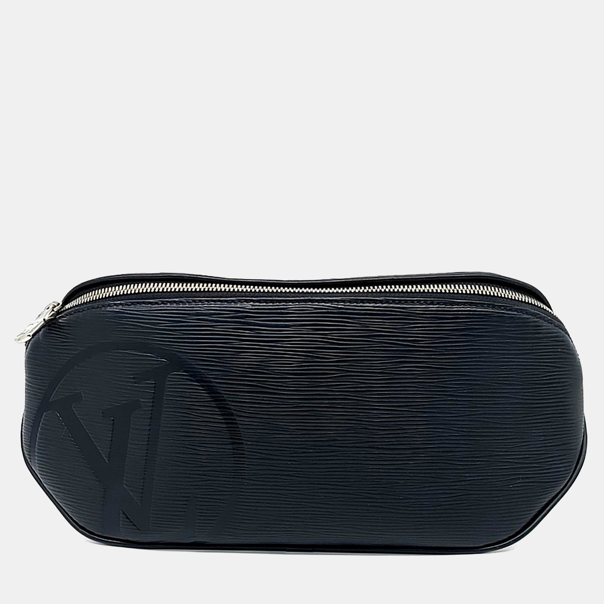 

Louis Vuitton Black Leather Epi Bum Bag