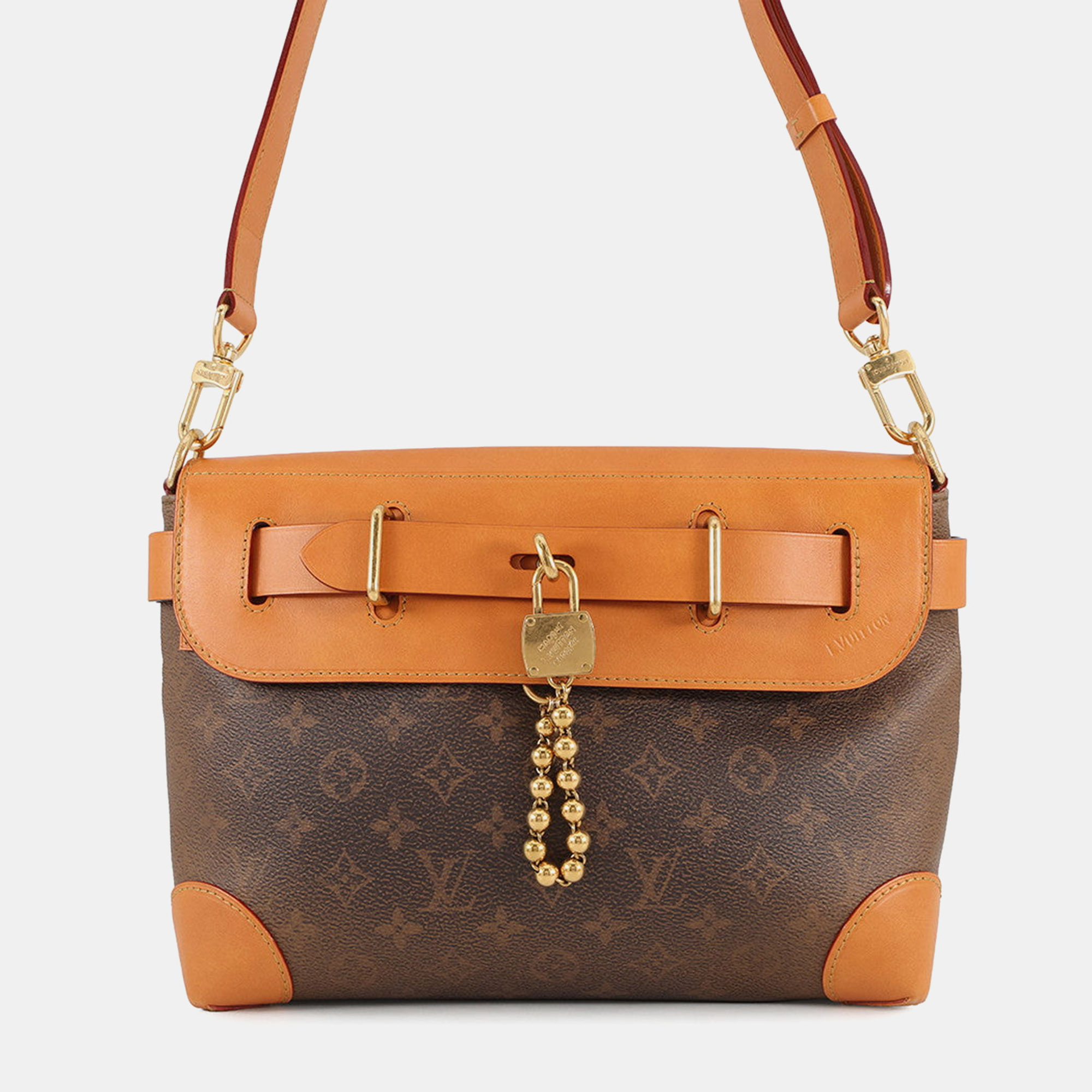 

Louis Vuitton Steamer Crossbody Brown Monogram Dust