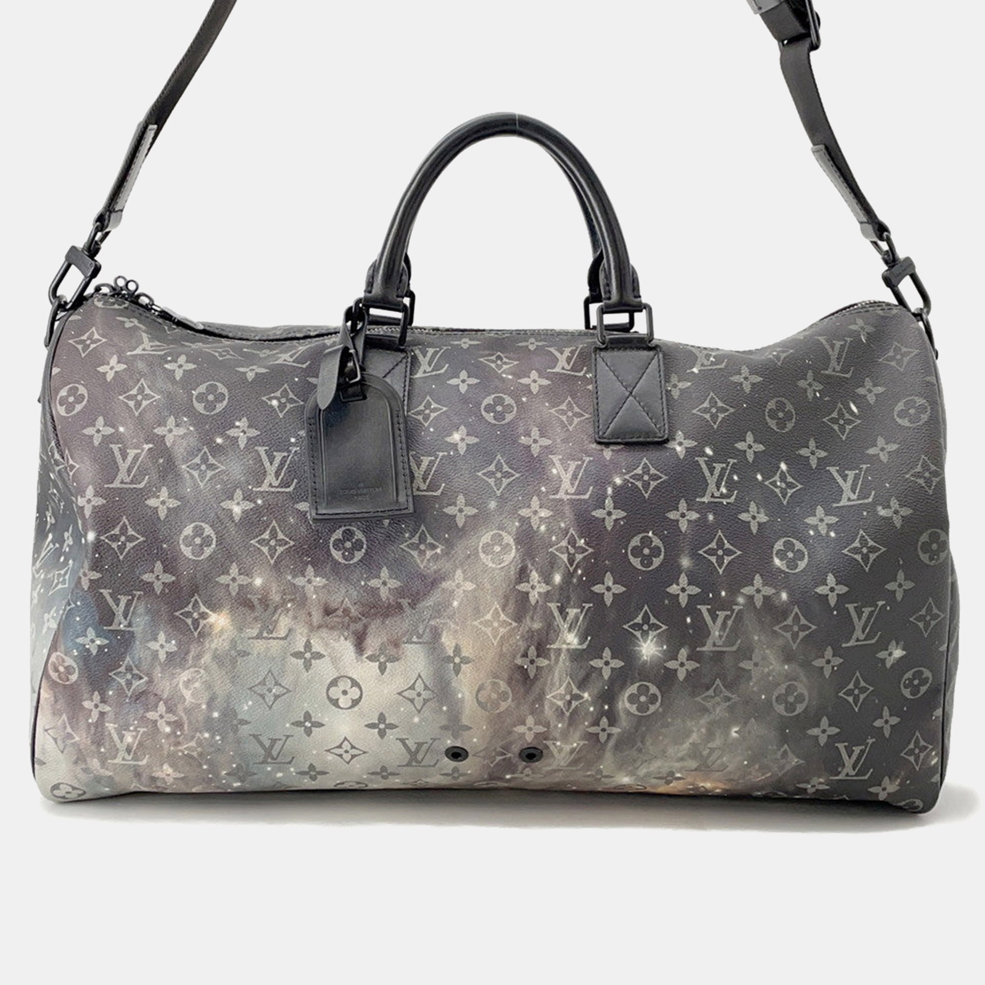 

Louis Vuitton Keepall Bandouliere Black/Multicolor Monogram / Galaxy Size