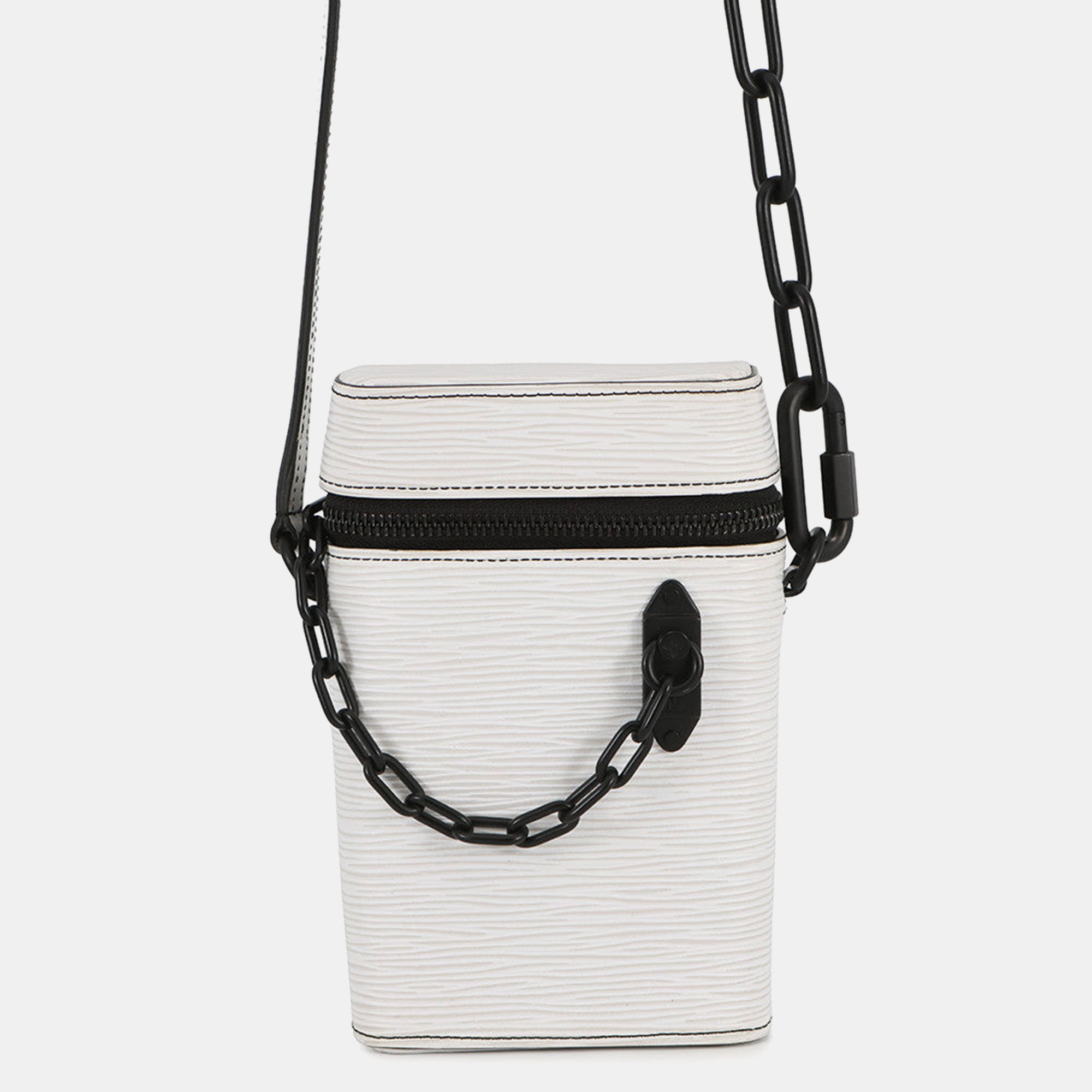 

Louis Vuitton Phone Box Blanc Epi Leather, White