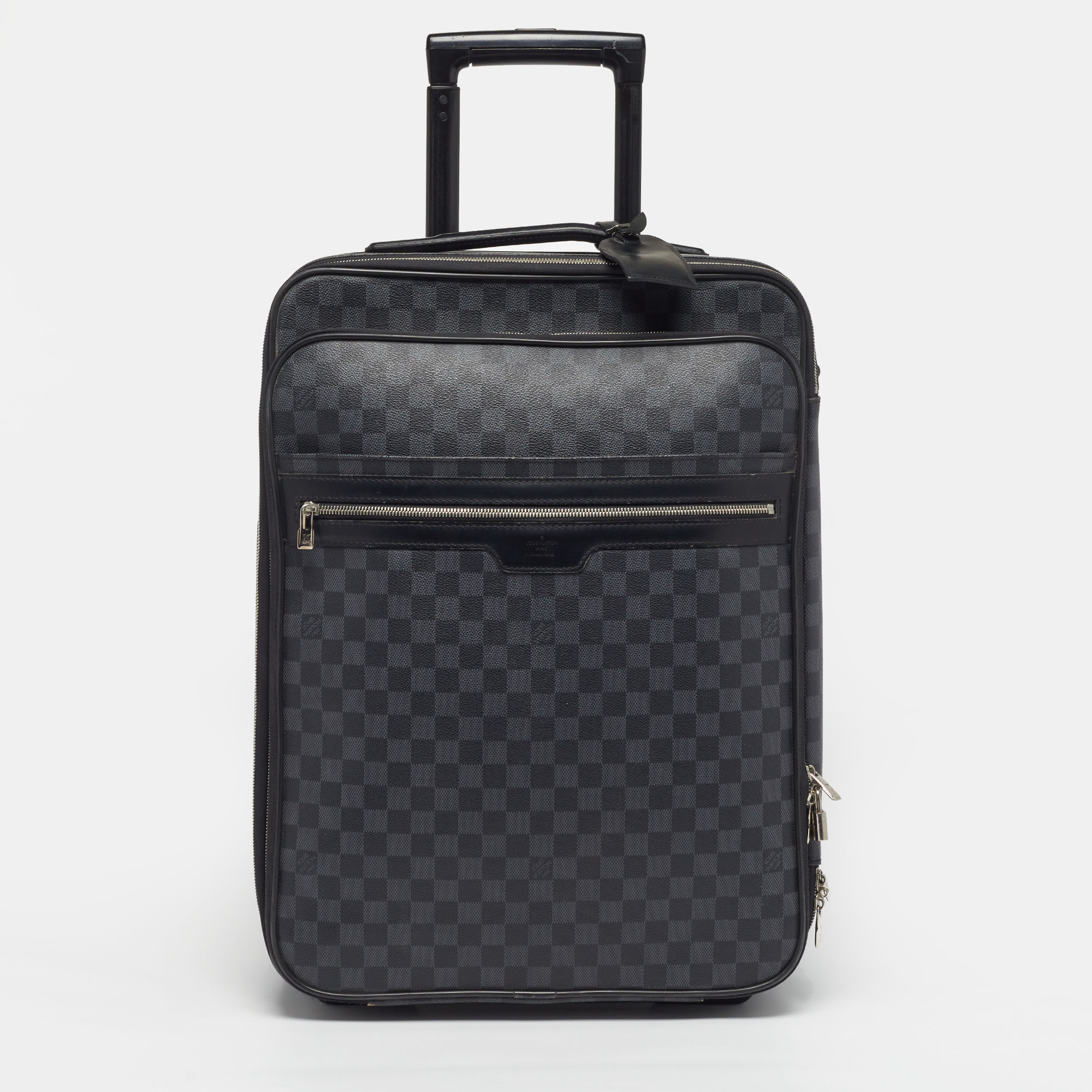 

Louis Vuitton Pegase 55 Business Damier Graphite Canvas Suitcase, Black