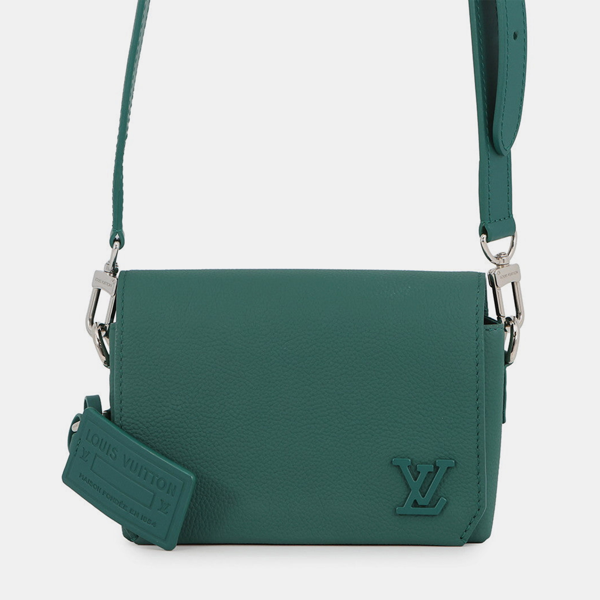 

Louis Vuitton Fastline Wearable Wallet GreenM82367 Cowhide Leather Lv Aerogram, Green