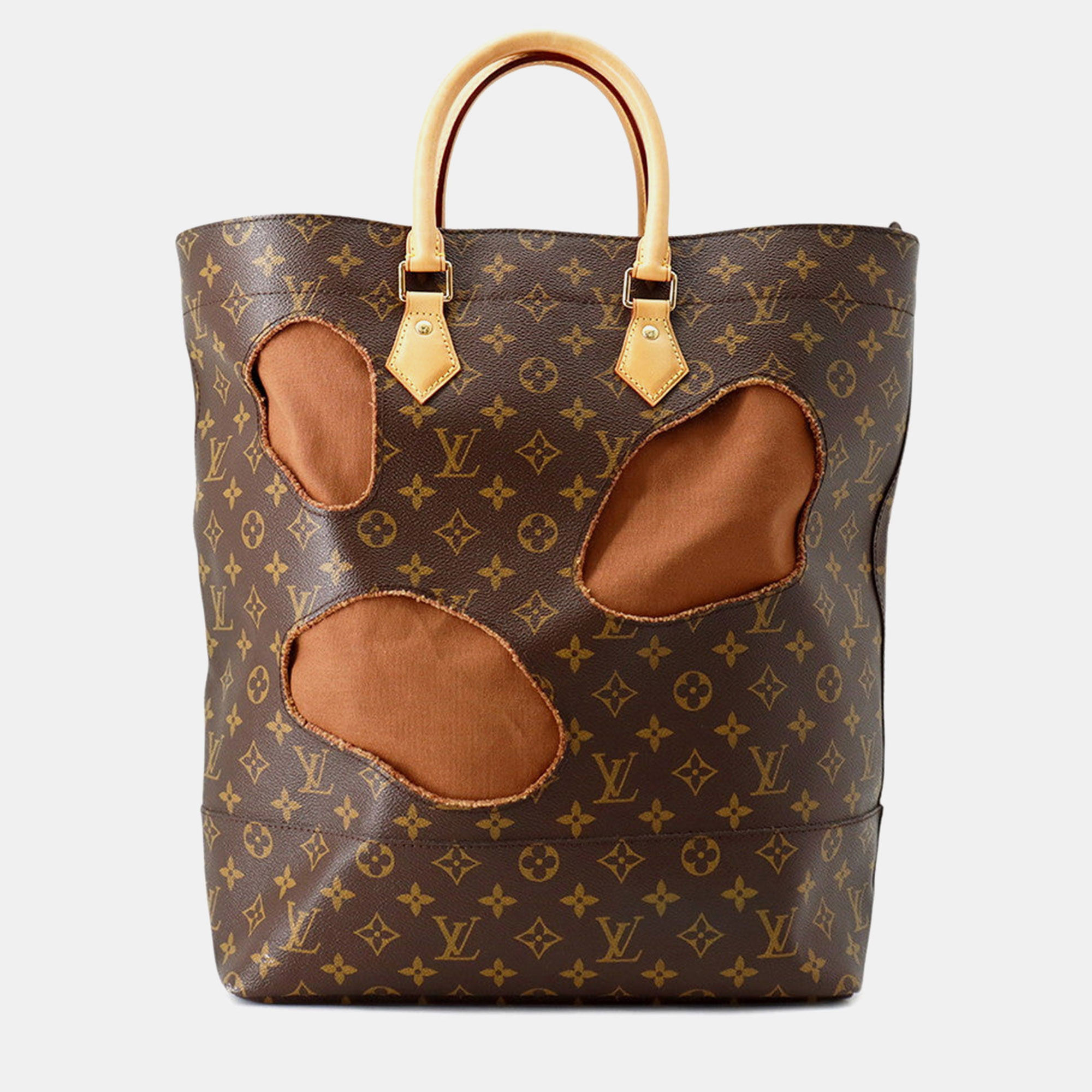

Louis Vuitton Rei Kawakubo Bag With Holes Monogram Canvas Tote Bag, Brown
