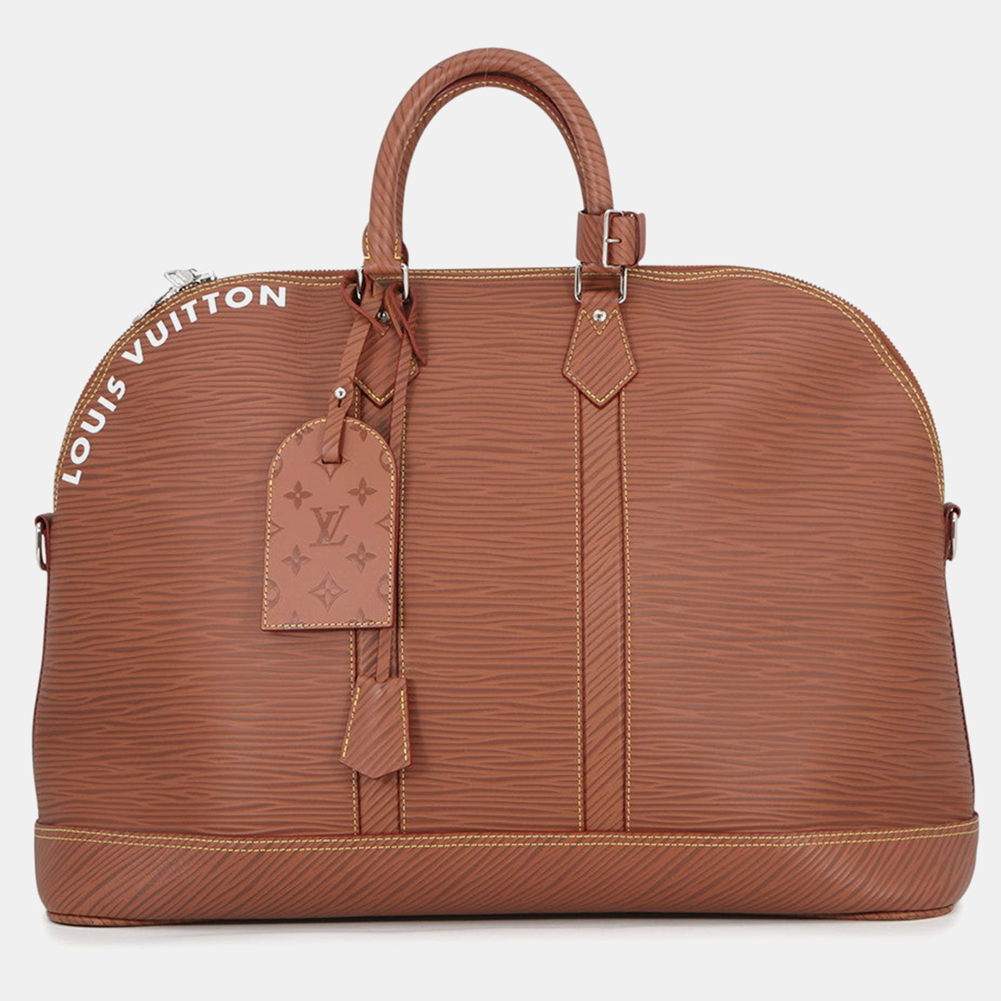 

Louis Vuitton Alma Travel Cognac Epi  Size Gm, Brown