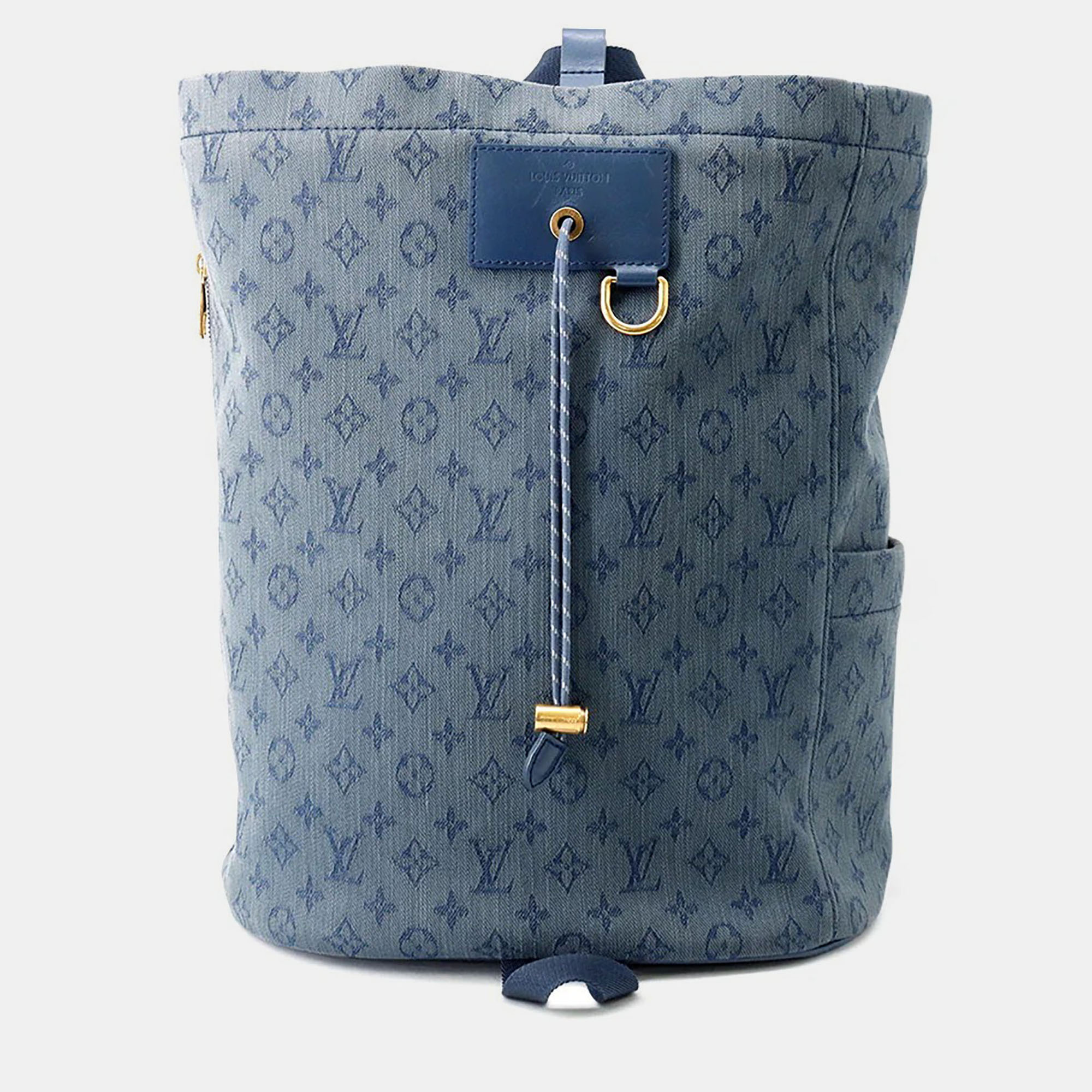 

Louis Vuitton Chalk Backpack Blue Monogram Denim