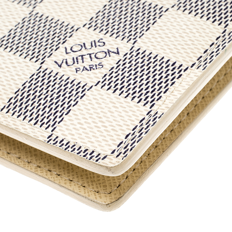 Louis Vuitton Damier Azur Canvas Clémence Wallet, myGemma