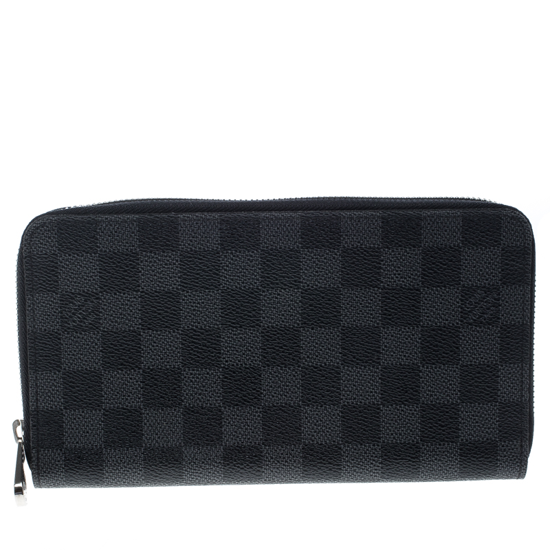 Louis Vuitton Damier Graphite Canvas Zippy Organizer Wallet