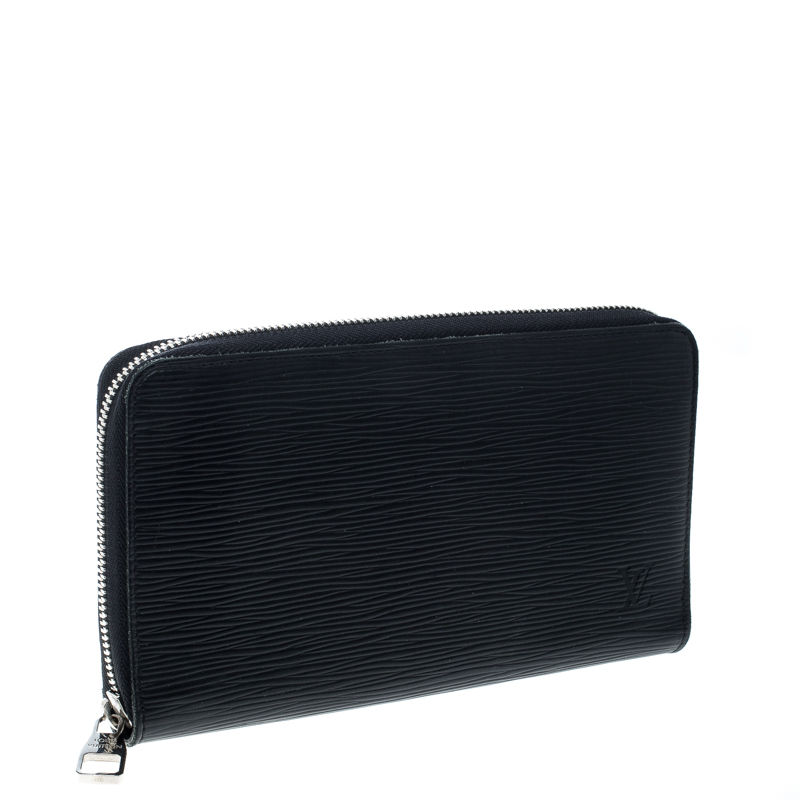 Louis Vuitton Epi Zippy Organizer Nm M62643 Men's Epi Leather Long Wallet  (bi-fold) Noir Auction