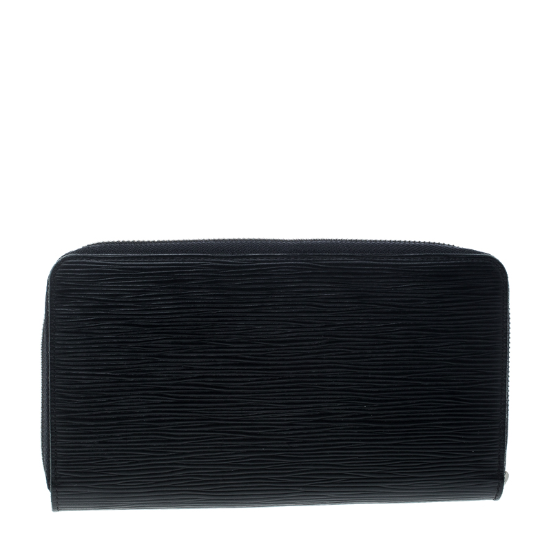 Authentic Louis Vuitton Epi Leather Lilac Geode Organizer Zippy Wallet $625