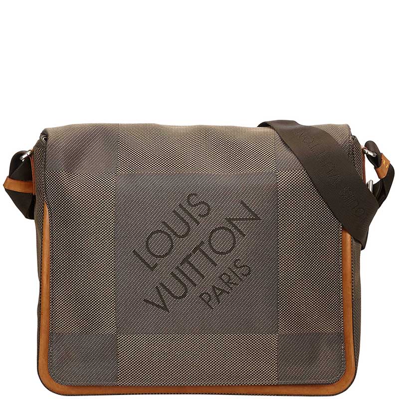 Louis Vuitton Terre Damier Geant Canvas Messenger Bag