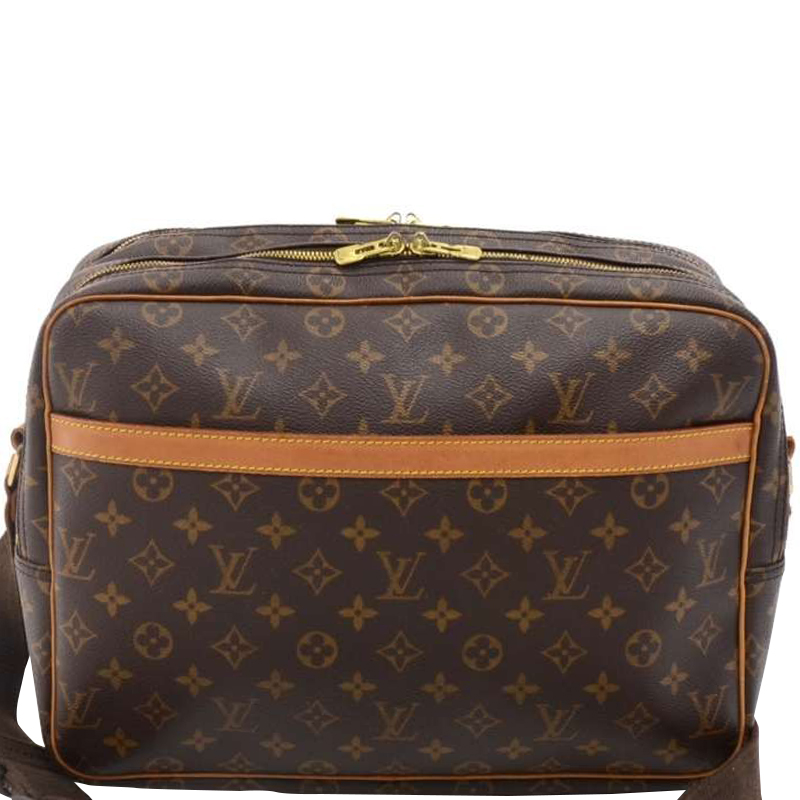 Louis Vuitton Monogram Canvas Reporter GM Bag