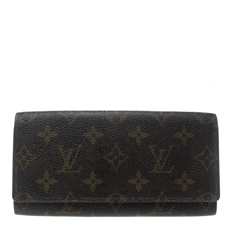 Pre Owned محفظة لوي فيتون كانفاس مونوغرامي