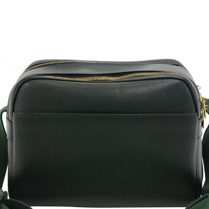 Louis Vuitton Epicea Taiga Leather Reporter Bag