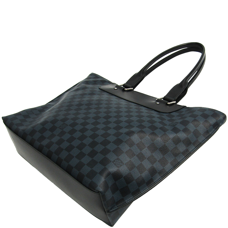 

Louis Vuitton Damier Cobalt Canvas Cabas Voyage Tote, Multicolor