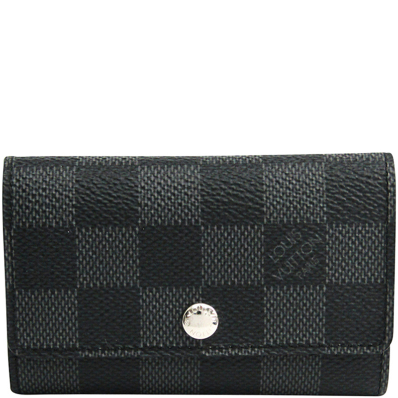 Louis Vuitton Damier Graphite Canvas 6 Key Holder