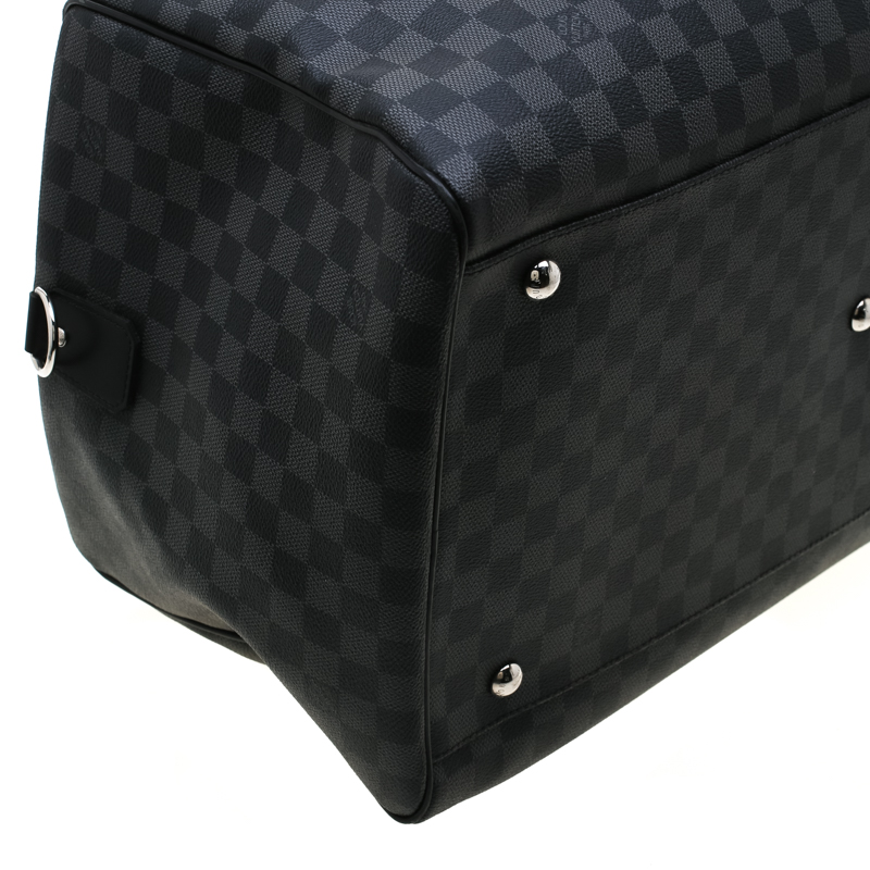 Sold at Auction: Louis Vuitton, Louis Vuitton Roadster Duffle Bag Damier  Graphite Black