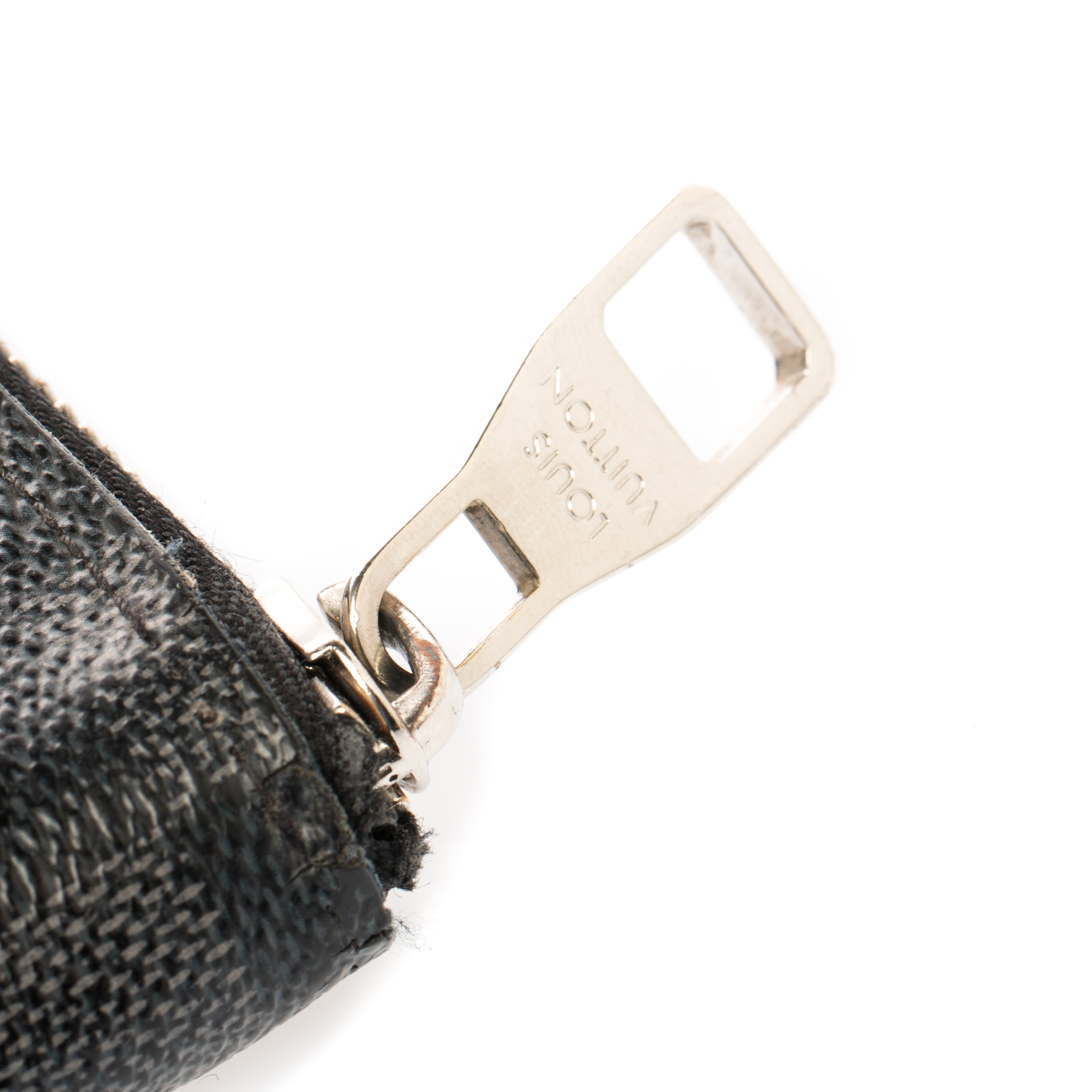 Louis Vuitton LV Zippy vertical wallet White Leather ref.182204