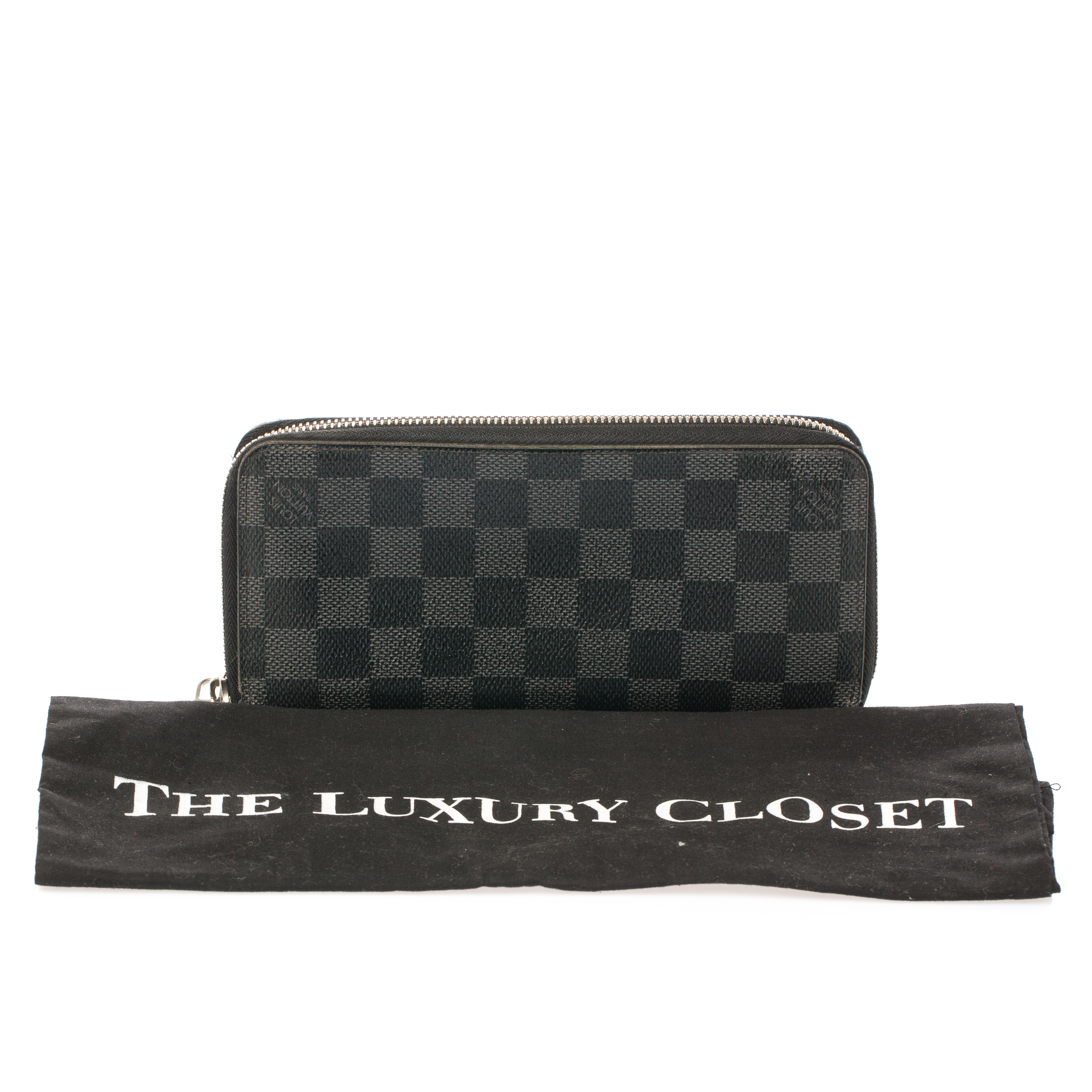 Louis Vuitton Zippy Wallet Vertical Monogram Mirror in Coated Canvas with  Silver-tone - US