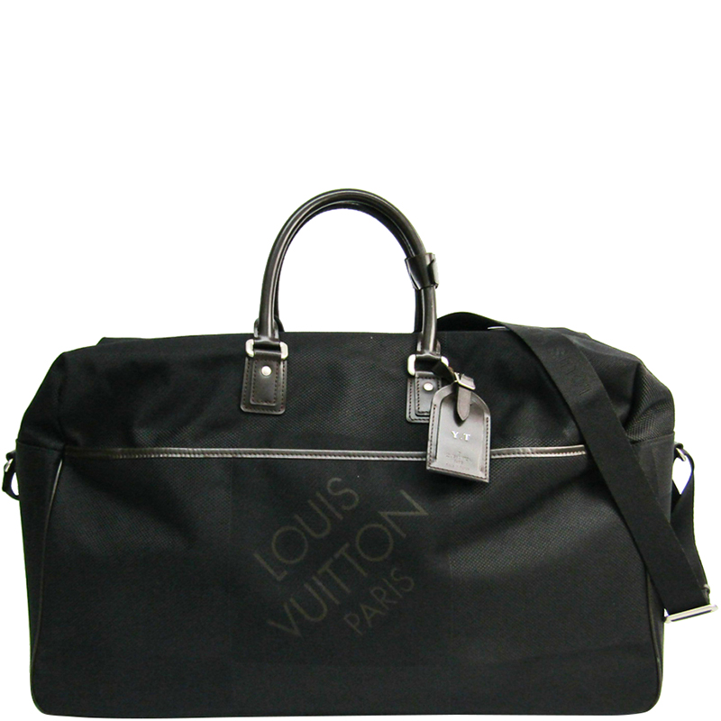 Louis Vuitton Black Damier Geant Canvas Albatros Duffel Bag Louis Vuitton | TLC