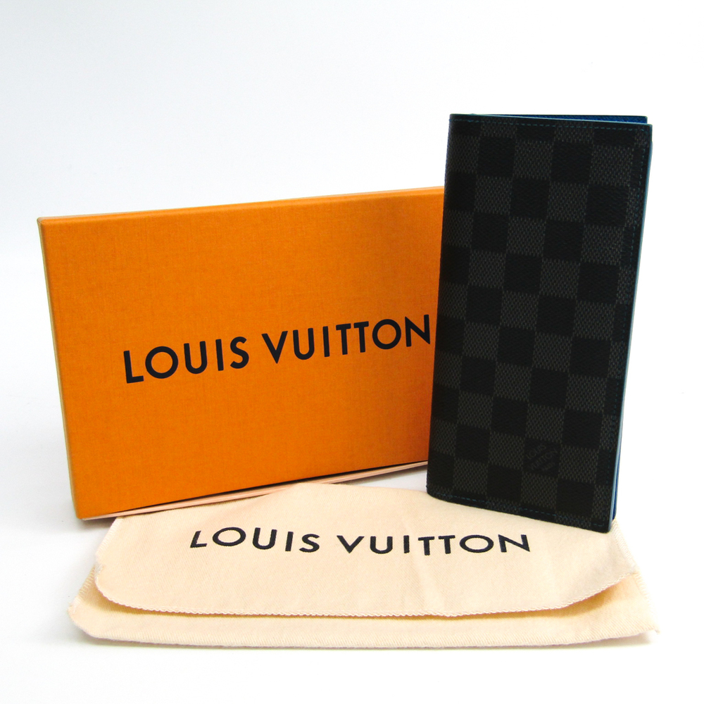 Louis Vuitton Men's Damier Graphite Canvas Alexandre Wallet N64030