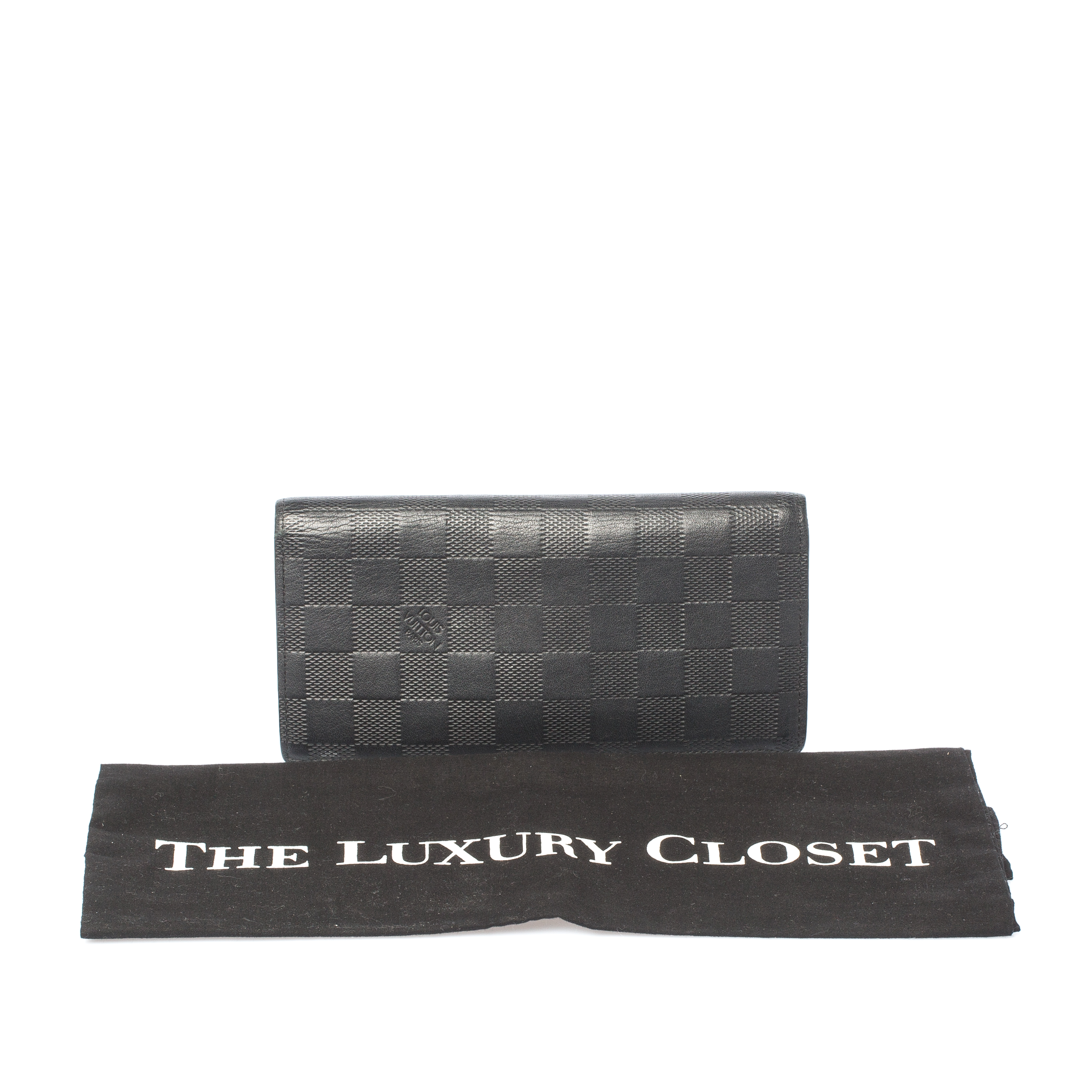Louis Vuitton Brazza Wallet Onyx Damier Infini