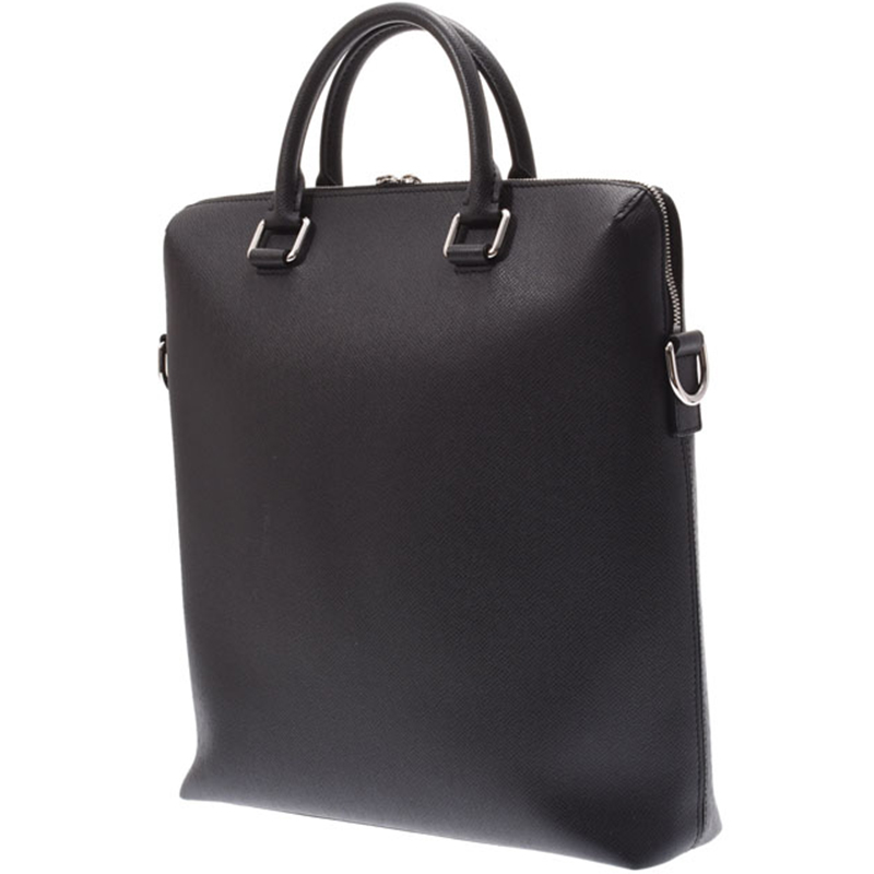 

Louis Vuitton Ardoise Taiga Leather Grigori Tote, Black