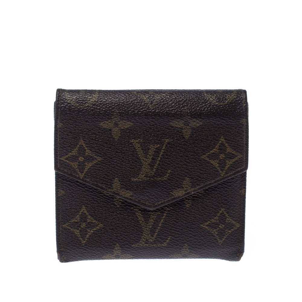 مملوكة مسبقًا Louis Vuitton Monogram Canvas Vintage Flap Compact Wallet