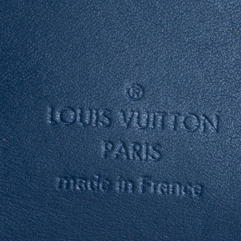 LOUIS VUITTON BLUE DAMIER INFINI POCKET ORGANIZER – VLA Luxury
