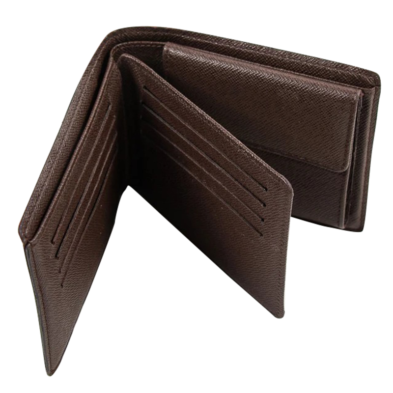

Louis Vuitton Damier Ebene Macro Id Wallet, Brown
