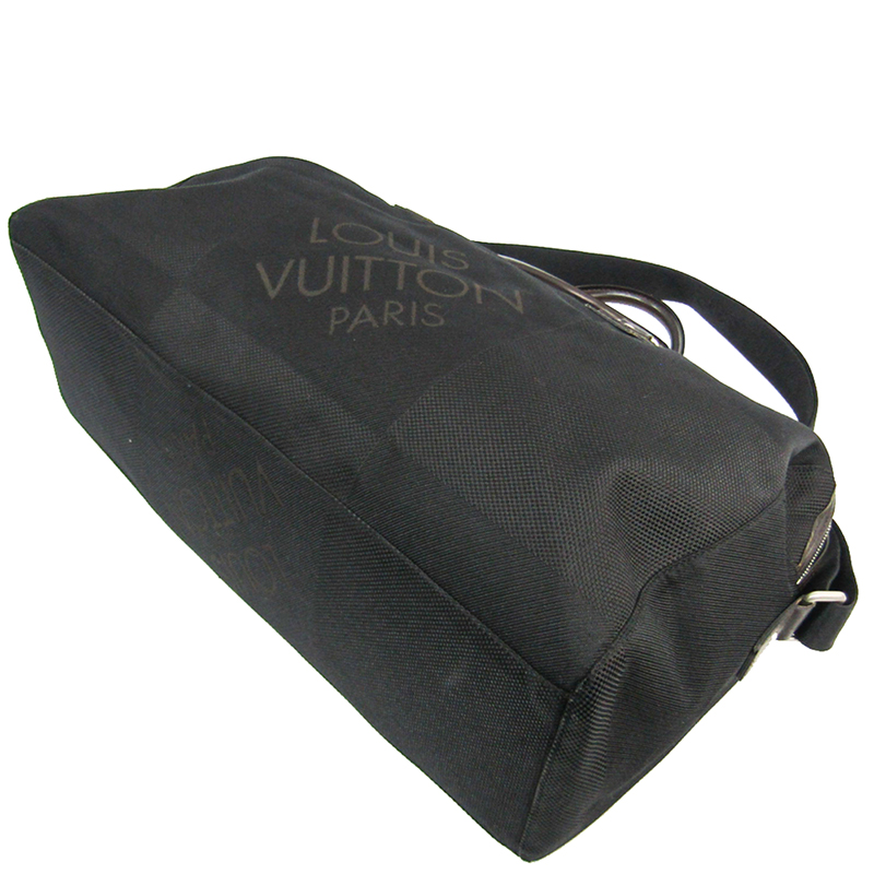 

Louis Vuitton Black Damier Geant Canvas Albatros Duffel Bag