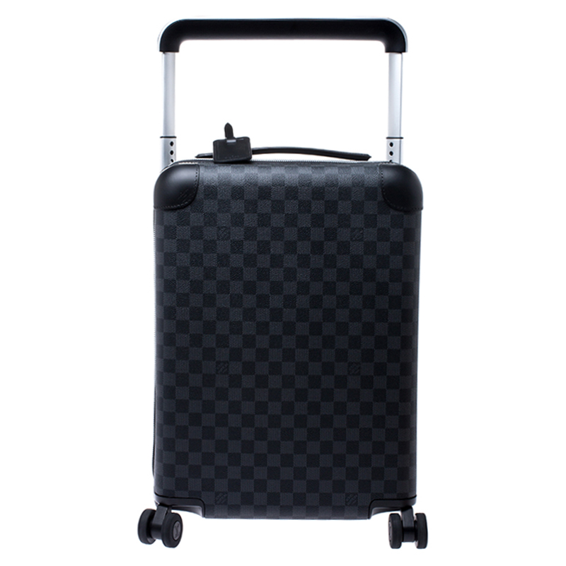 Lot - Louis Vuitton Monogram Horizon 50 rolling luggage suitcase: 19 1/2H  x 14 1/2W x 8D