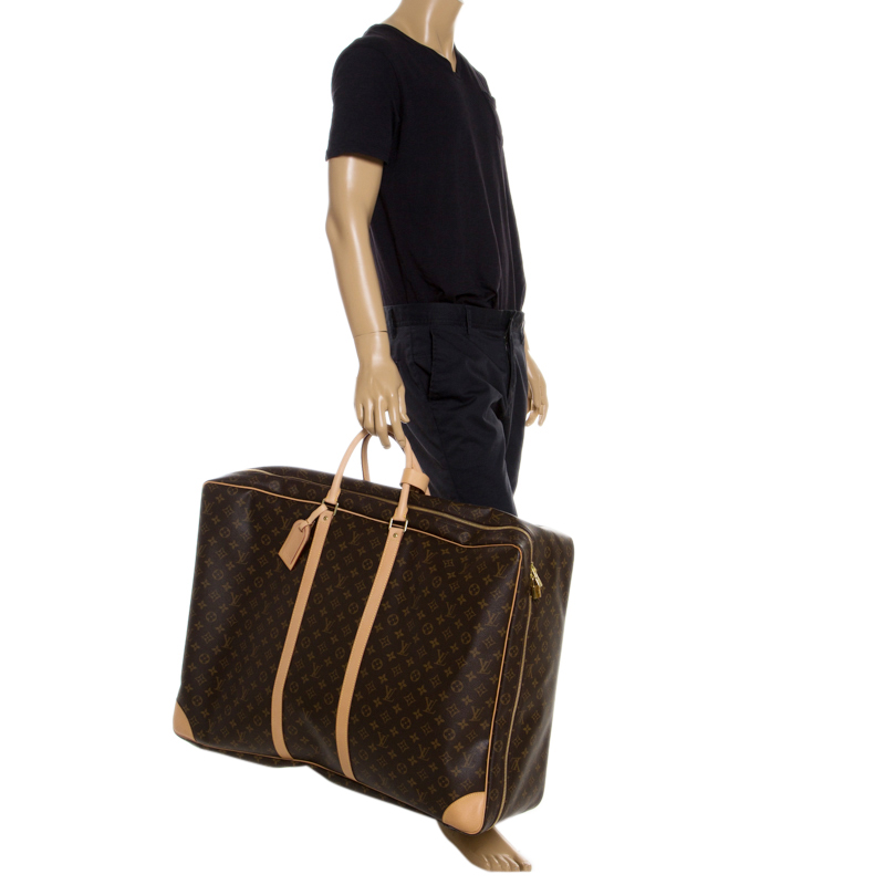 Louis Vuitton Monogram Sirius 70 Soft Sided Suitcase