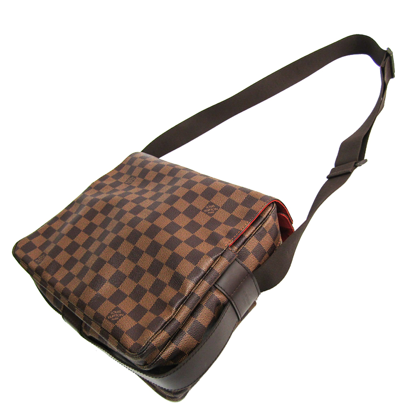 

Louis Vuitton Damier Ebene Canvas Naviglio Messenger Bag, Brown