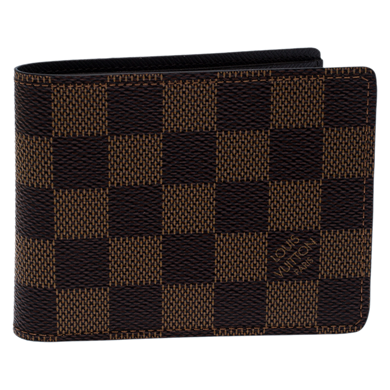 Louis Vuitton Multiple Wallet Damier Ebene Brown - US