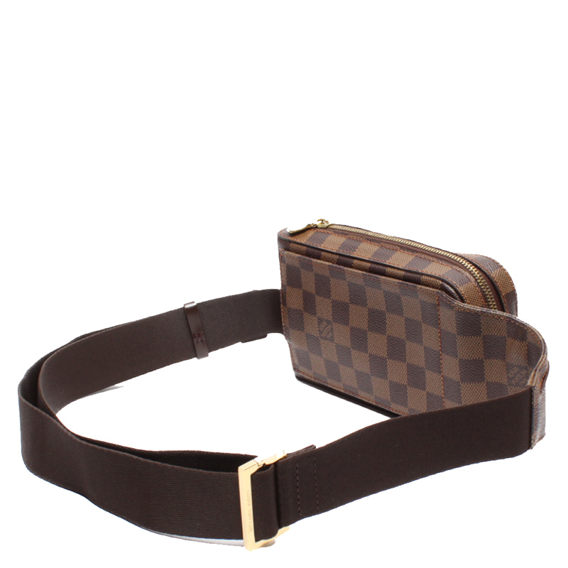 

Louis Vuitton Daimer Ebene Canvas Geronimos Shoulder Bag, Brown
