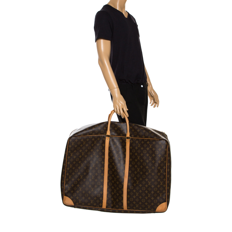 

Louis Vuitton Monogram Canvas Sirius 70 Suitcase, Brown