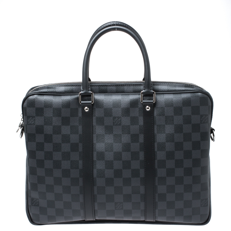Louis Vuitton Damier Graphite Canvas Porte Documents Voyage PM Bag Louis Vuitton | TLC