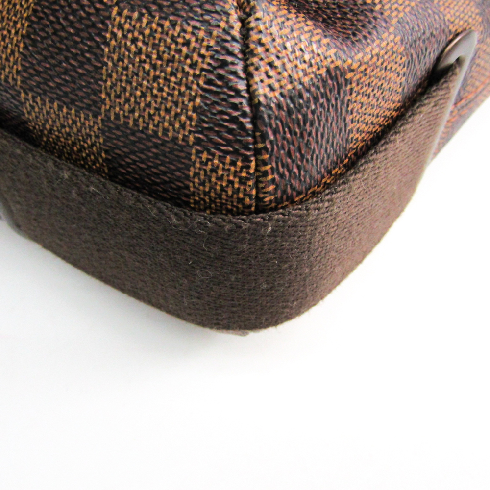 Louis Vuitton Brown Damier Ebene Brooklyn MM Cloth ref.157354