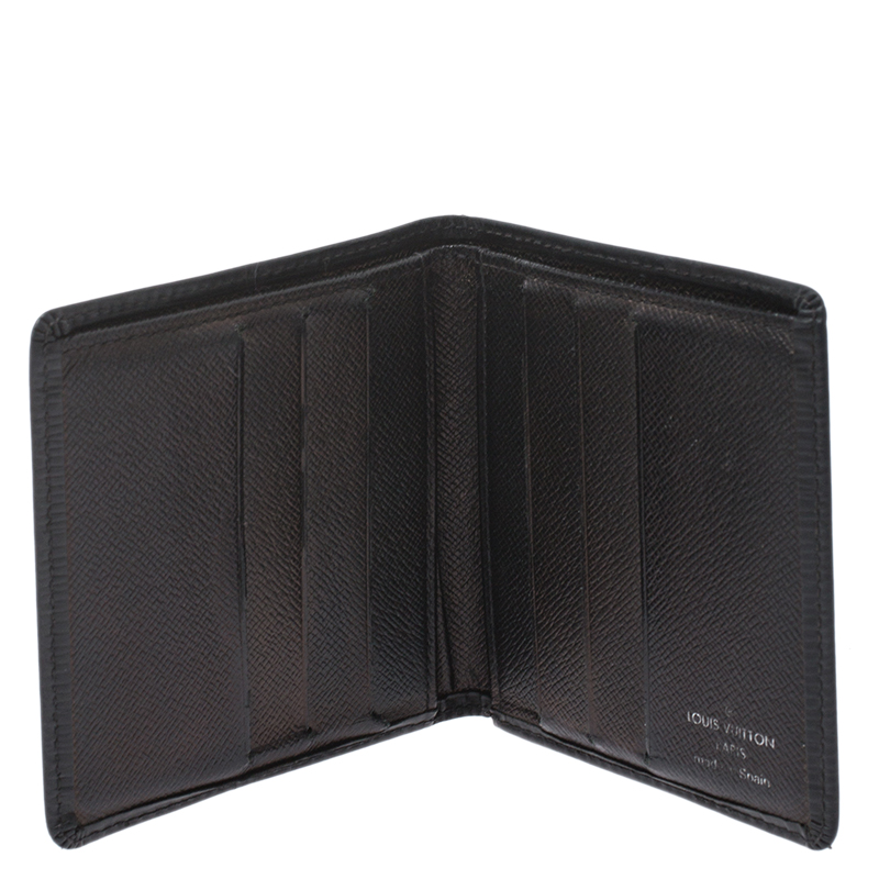 

Louis Vuitton Black Epi Leather Multiple Wallet