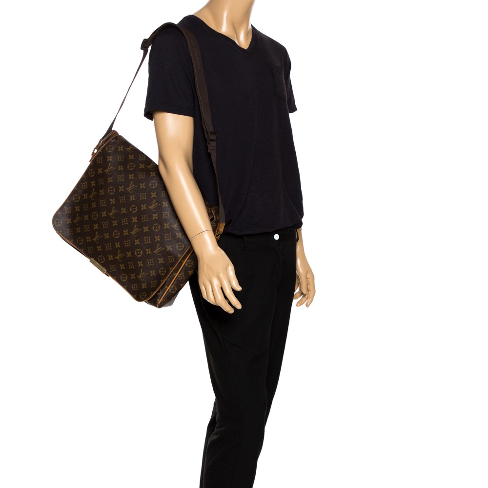 

Louis Vuitton Monogram Canvas Abbesses Messenger Bag, Brown
