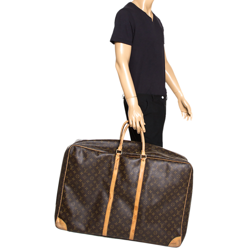 

Louis Vuitton Monogram Canvas Sirius 70 Suitcase, Brown