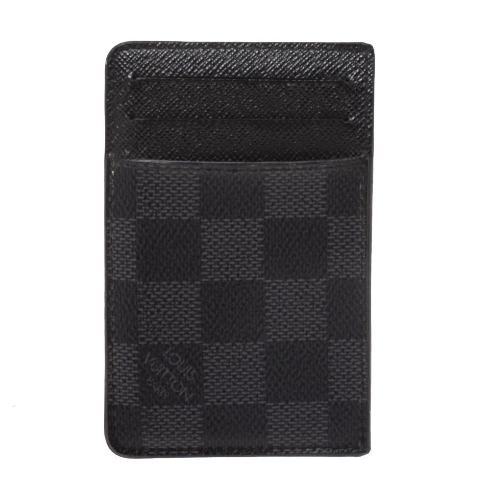 Louis Vuitton Damier Graphite Canvas Card Holder
