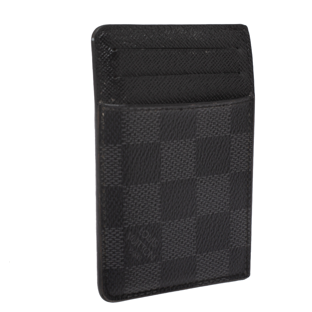 Louis Vuitton Damier Graphite Canvas Card Holder Louis Vuitton | TLC