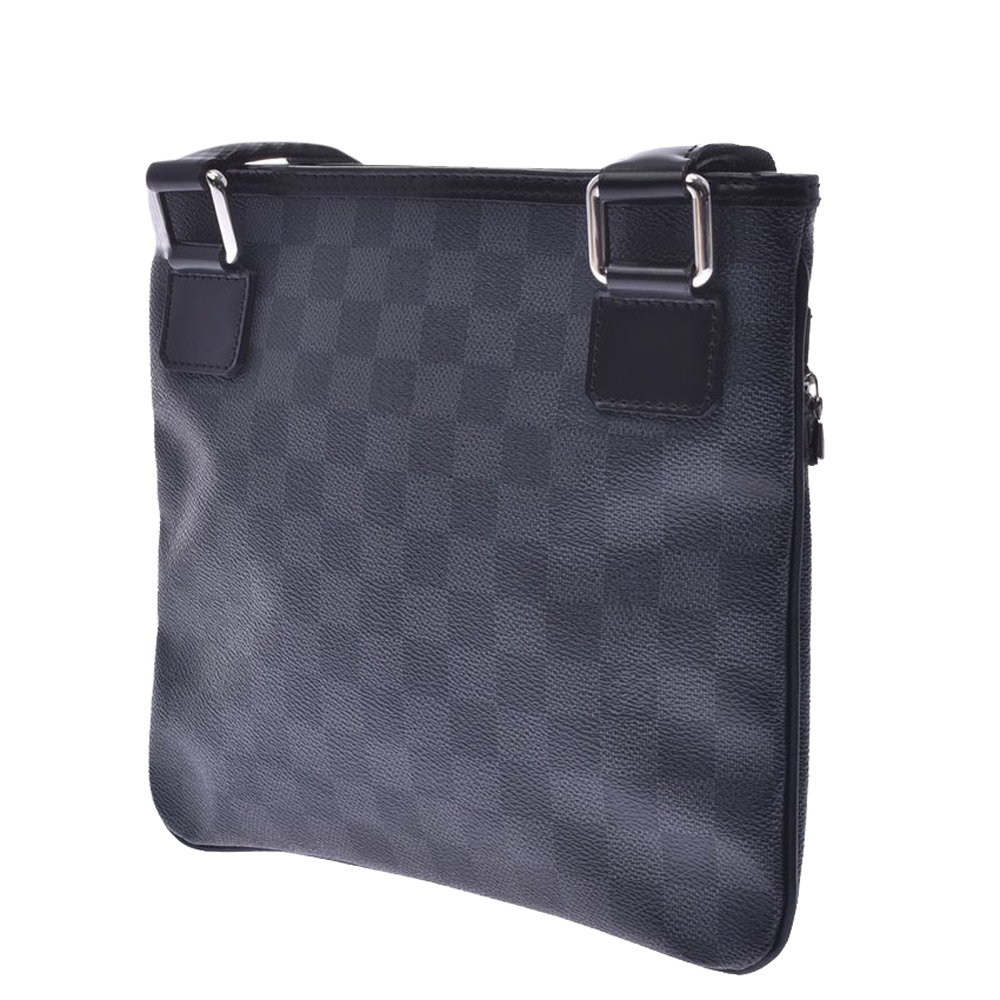 

Louis Vuitton Damier Graphite Canvas Thomas Messenger Bag, Black