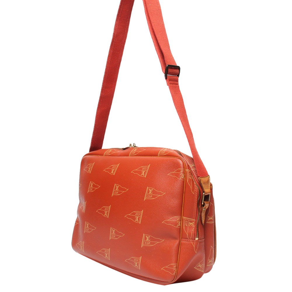 

Louis Vuitton Brown Canvas Calvi LV Cup Messenger Bag