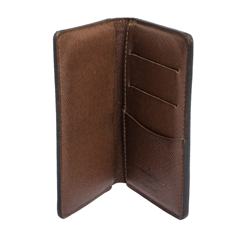 

Louis Vuitton Monogram Canvas Pocket Organizer, Brown