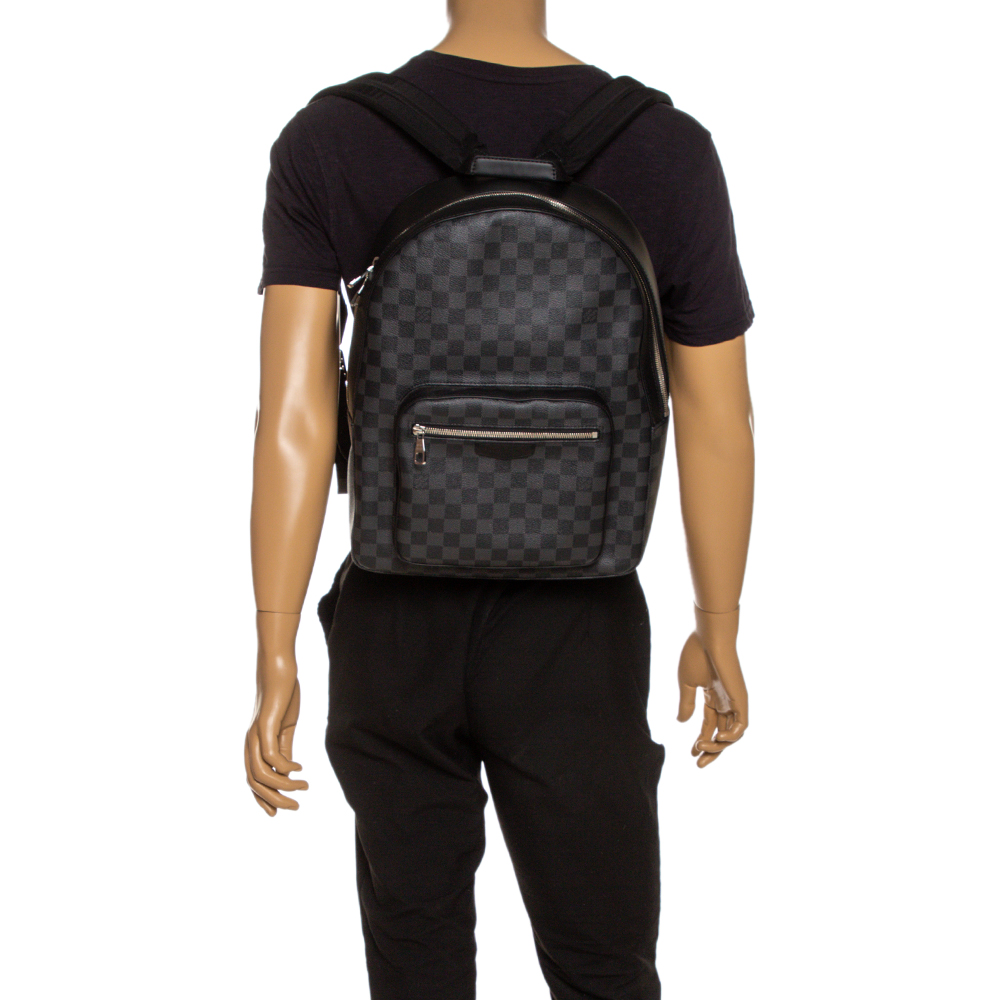 

Louis Vuitton Damier Graphite Canvas Josh Backpack, Grey